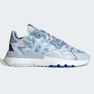 Adidas Nite Jogger Retro blue camo shoes NWT